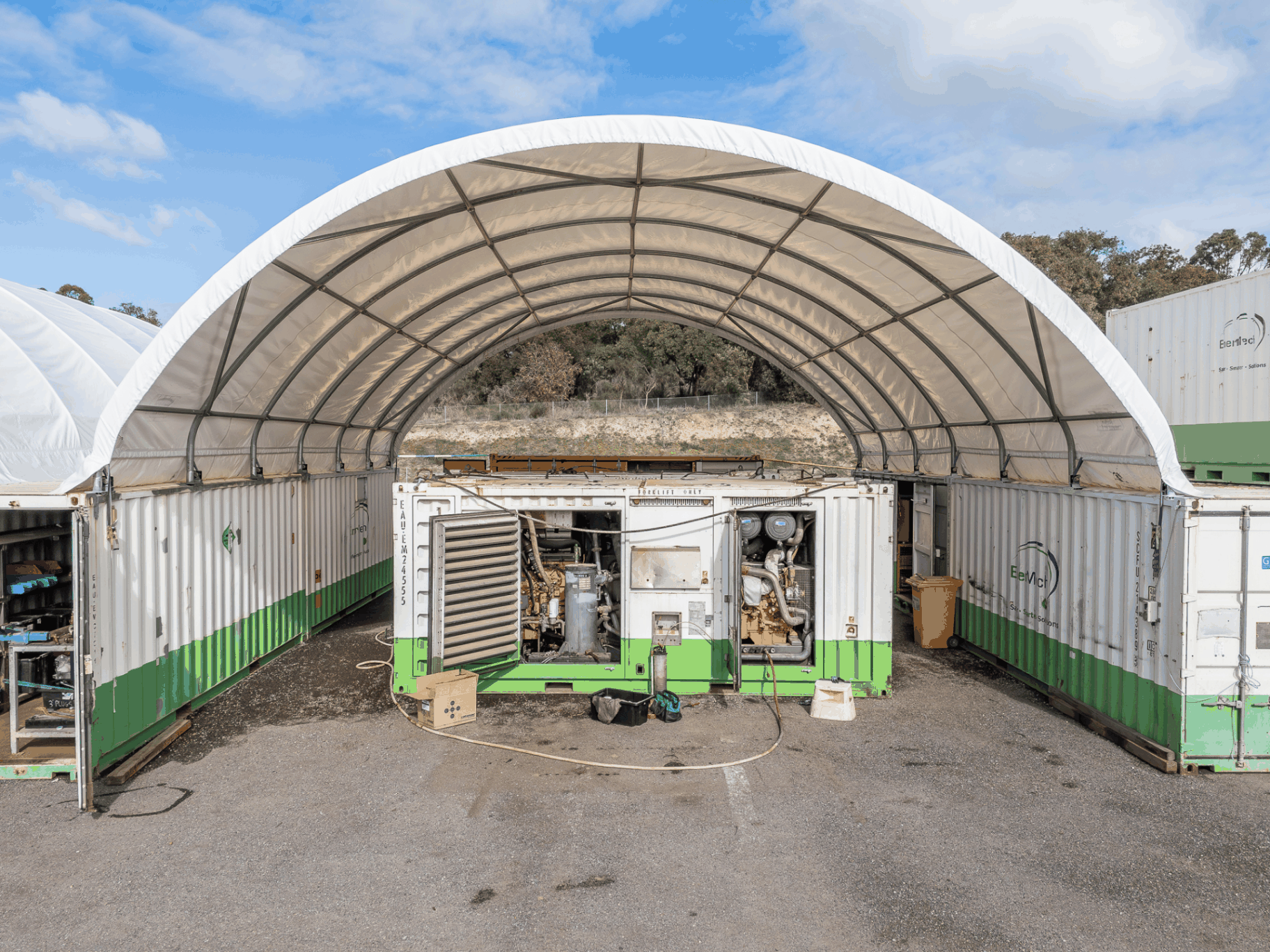 10m Wide x 12m Long – Commercial Dome Shelter